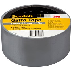 SCOTCH UTILITY GAFFA TAPE 933-B 48mmx15m Black