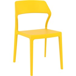 Siesta Stackable Chair Yellow without Arms