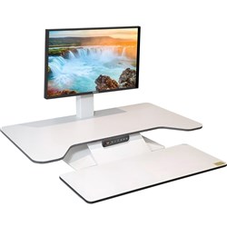 STANDESK PRO MEMORY SIT STAND Electric Desk White White
