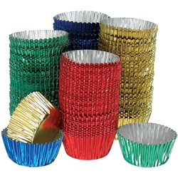 ZART PATTY PANS FOUR ASSORTED Colours Pack of 100