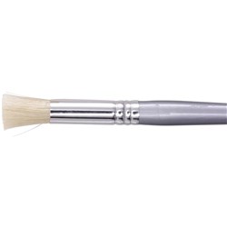 Jasart Hog Bristle Stencil Brush Size 3 Pack of 6