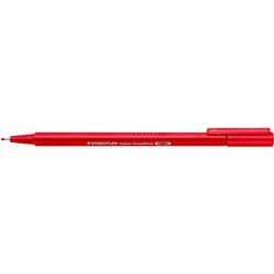 STAEDTLER TRIPLUS® BROADLINER Pen Red Box of 10