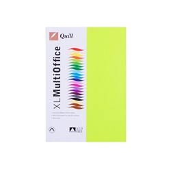 QUILL_100850137_COLOURED_PAPER_80GSM_A4_PACK_500_FLUORO_GREEN__94473